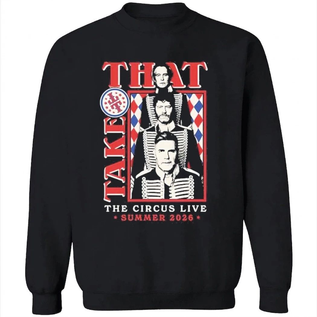 Take That Merch The Circus Live Tour 2026 Photo Shirt
