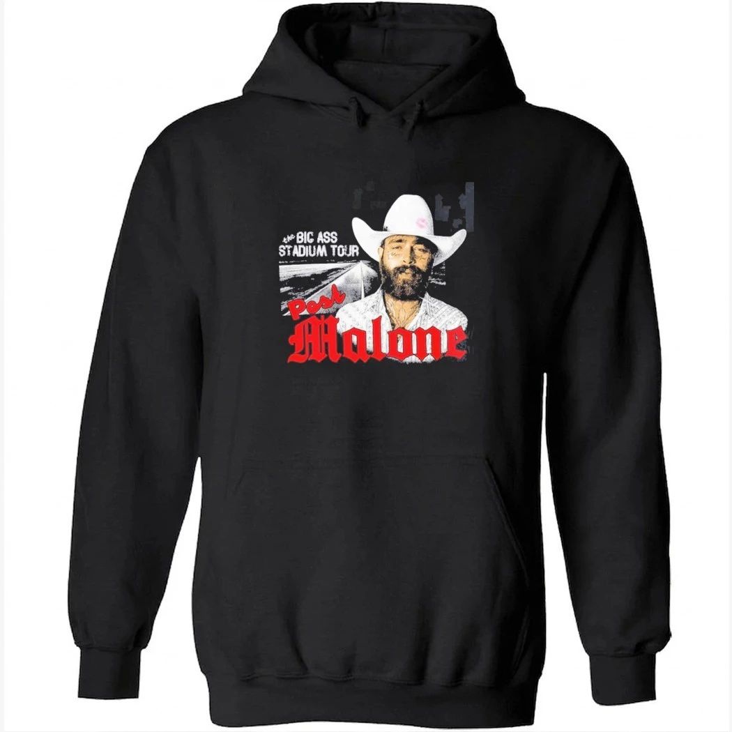 Post Malone The Big Ass Stadium Tour 2026 Merch Photo T-Shirt
