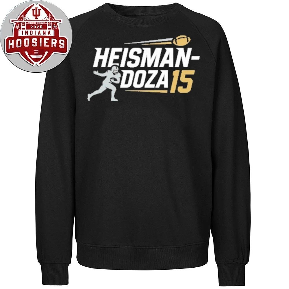 Heisman Doza 15 Fernando Mendoza Indiana Hoosiers Football Tee T-Shirt