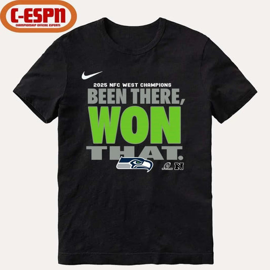Nike Been There Won That Seattle Seahawks Division Champions T-shirt