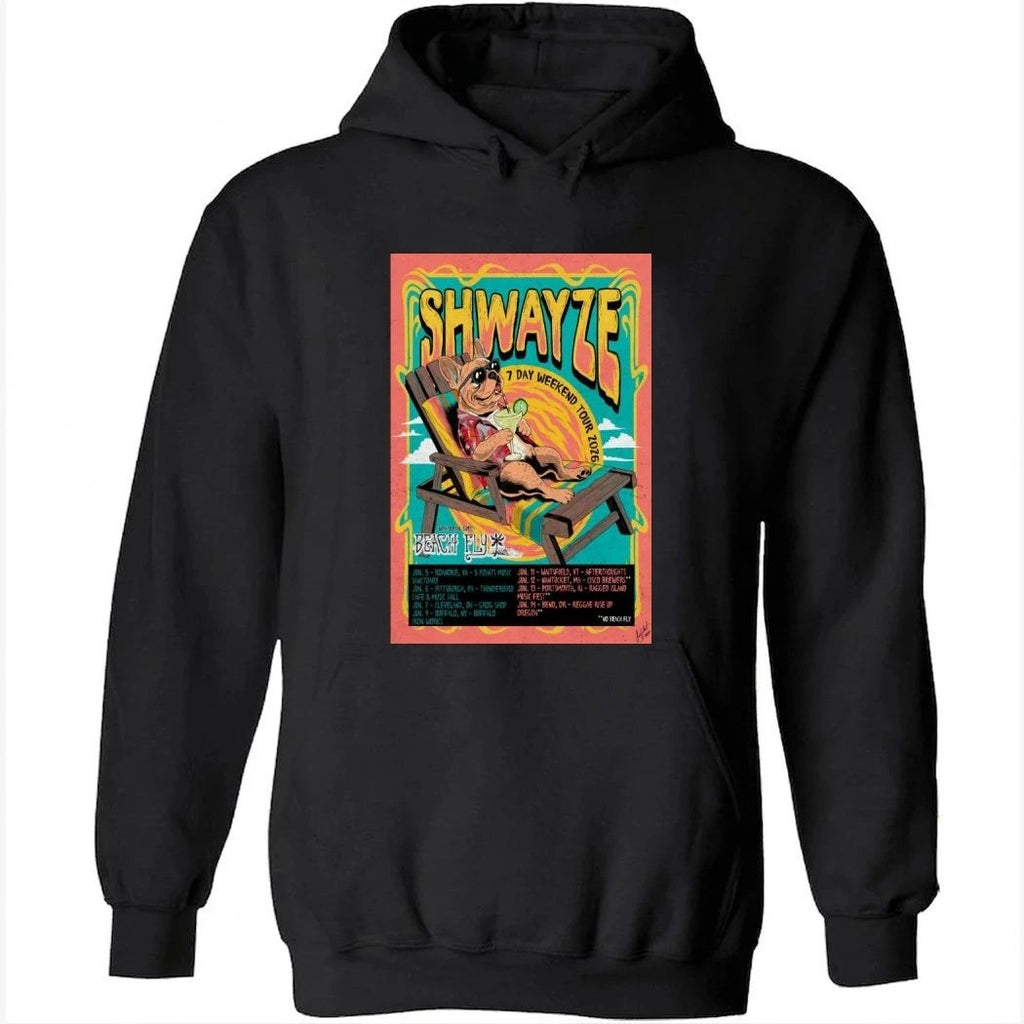 Shwayze Poster 7 Day Weekend Tour 26 Shirt