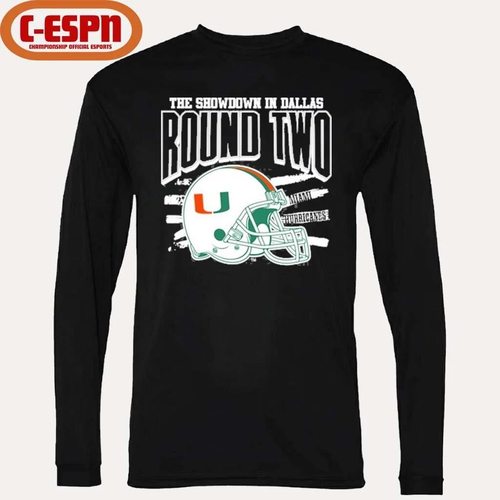 Showdown in Dallas Round Two Miami Hurricanes CFP shirt