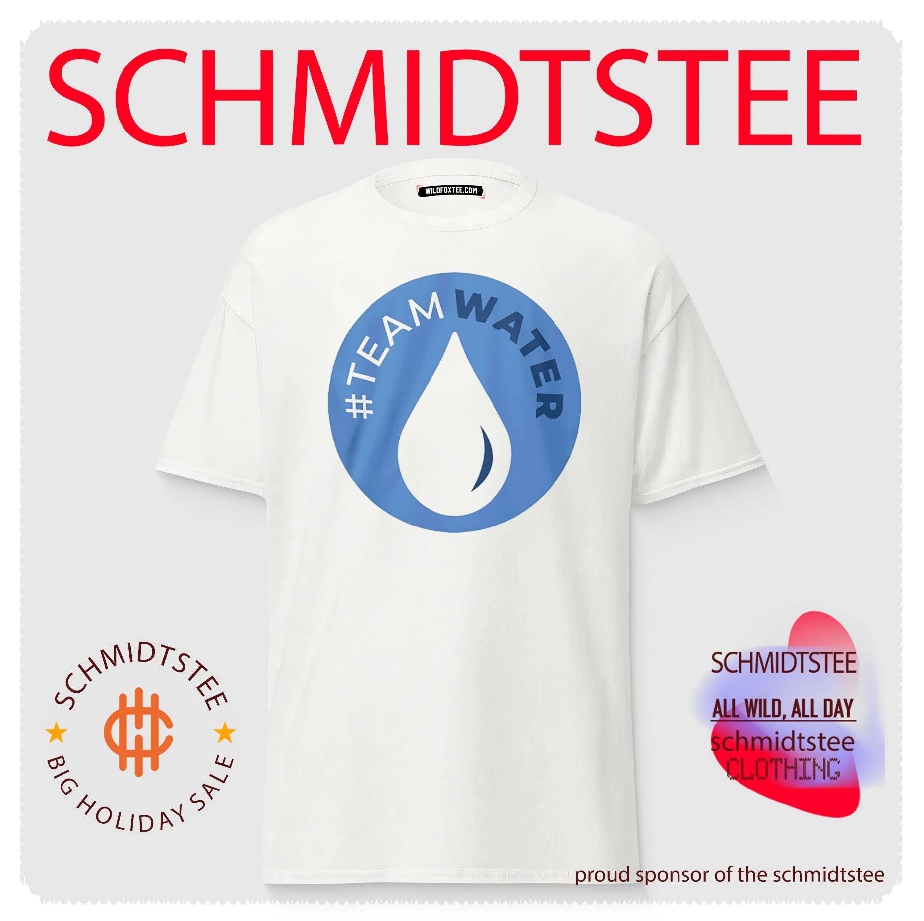 Team Water Fundraiser Mrbeast And Robert Launch 2025 Shirt