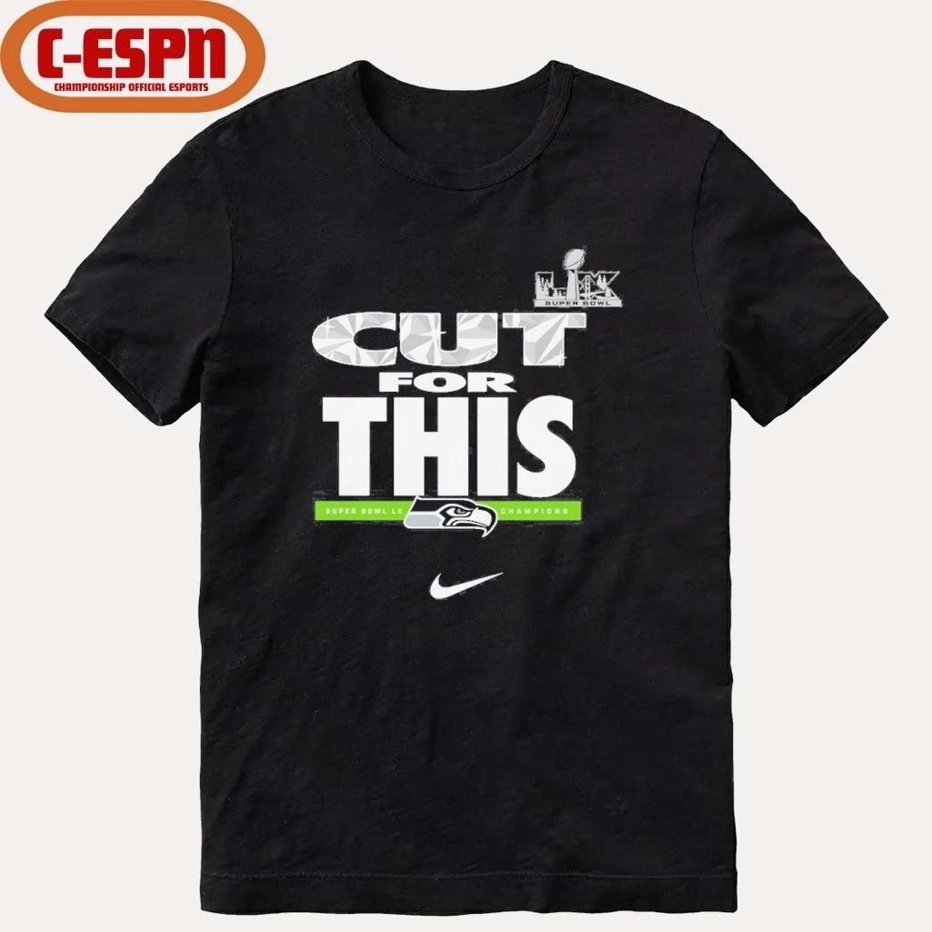 Nike Cut For This Seattle Seahawks Super Bowl LX Champions Parade T-Shirt