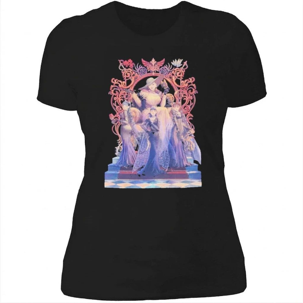 Babymetal x Residen Evil Capcom 30th Anniversary 2026 Lady Dimitrescu Merch The Ladies Shirt