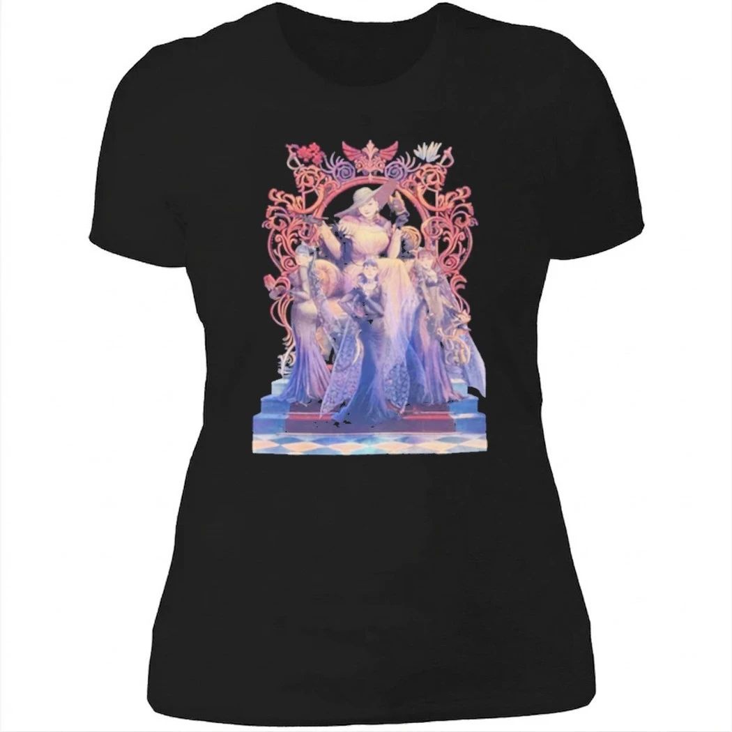 Babymetal x Residen Evil Capcom 30th Anniversary 2026 Lady Dimitrescu Merch The Ladies Shirt