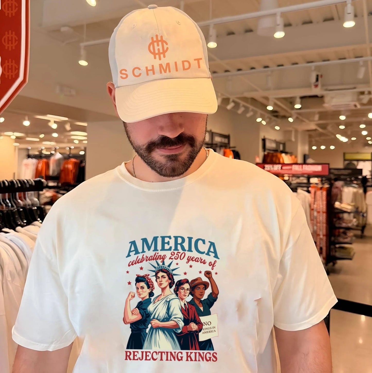 America celebrating 250 years of Rejecting Kings Liberal Patriotic shirt