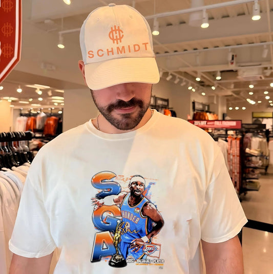 Shai Gilgeous-Alexander OKC Thunder Most Valuable Player 2026 graphic shirt