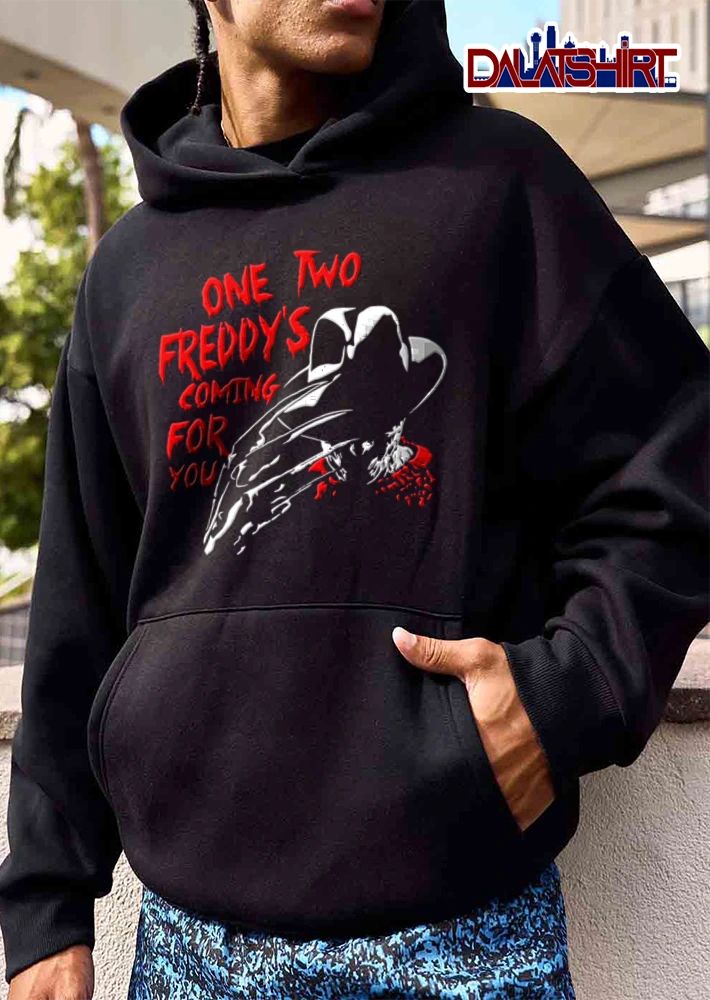 Nightmare On Elm Street Freddy Krueger One Two Freddys Coming For You shirt