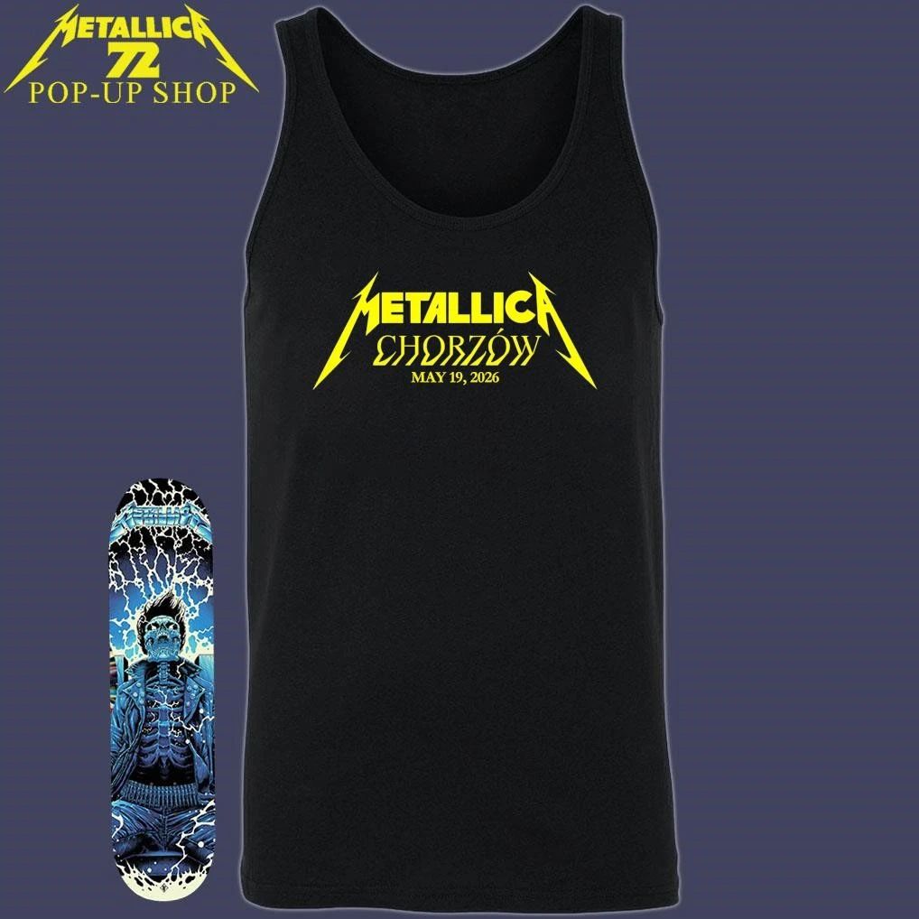 Metallica M72 Chorzów 2026 Poland T-Shirt
