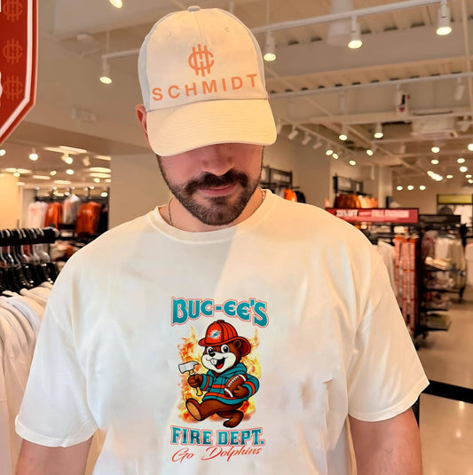 Miami Dolphins Buc-Ee’s Fire Dept go Bears Firefighter Strong shirt