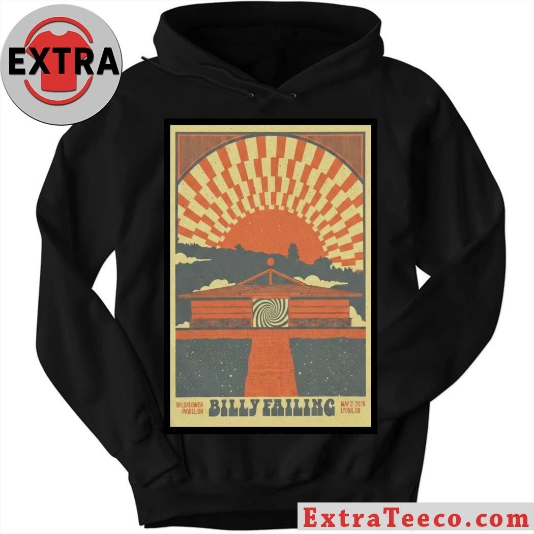 Billy Failing Planet Bluegrass Ranch, May 2, 2026 Poster Shirt