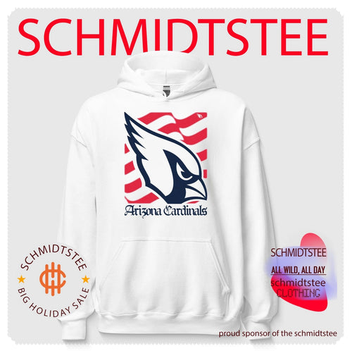 Arizona Cardinals American 250th Flag Heritage Wordmark shirt