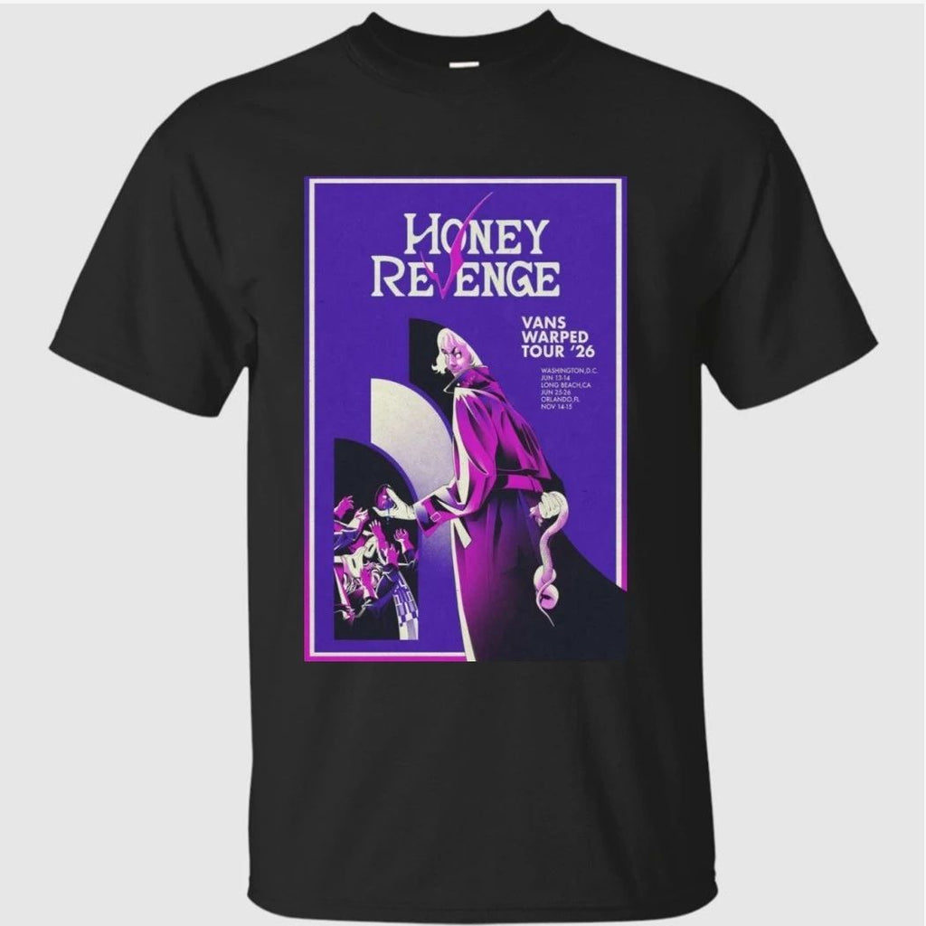 June 25 – 26 2026 Honey Revenge Long Beach, CA Poster Shirt