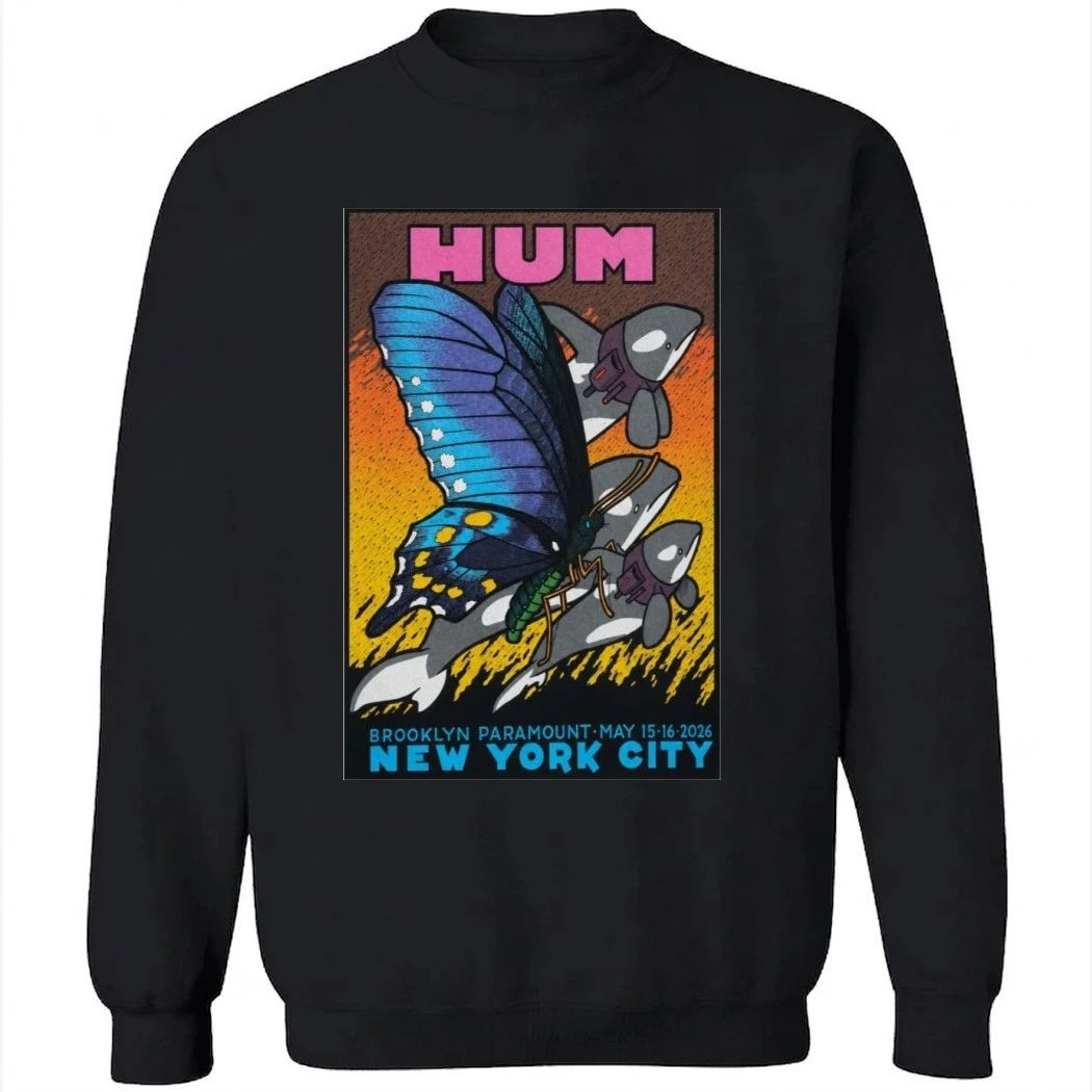 HUM Brooklyn, New York May 15, 16 2026 Poster Shirt