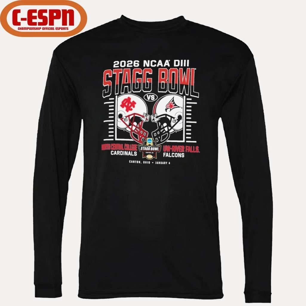 North Central College Vs UW-River Falls DIII Stagg Bowl Championship Shirt