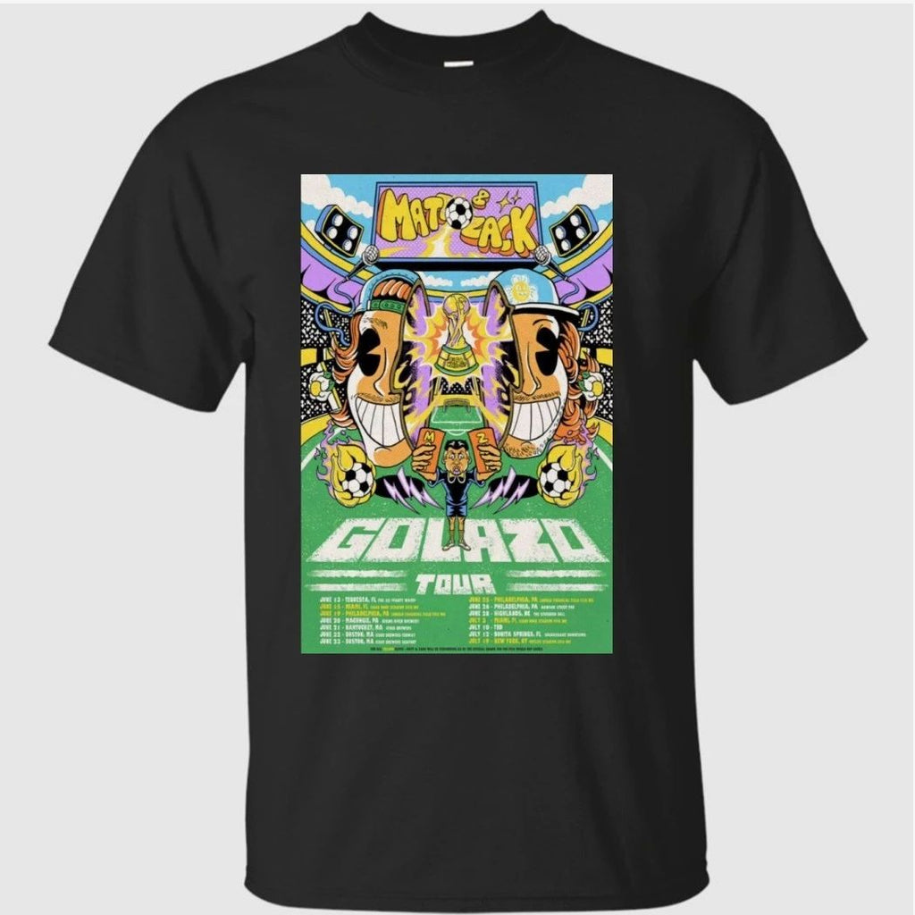 Matt & Zack GOLAZO Tour 2026 Poster Shirt