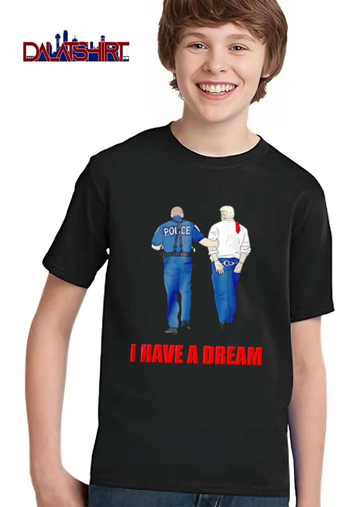 I Have A Dream police officer escorting handcuffed man shirt