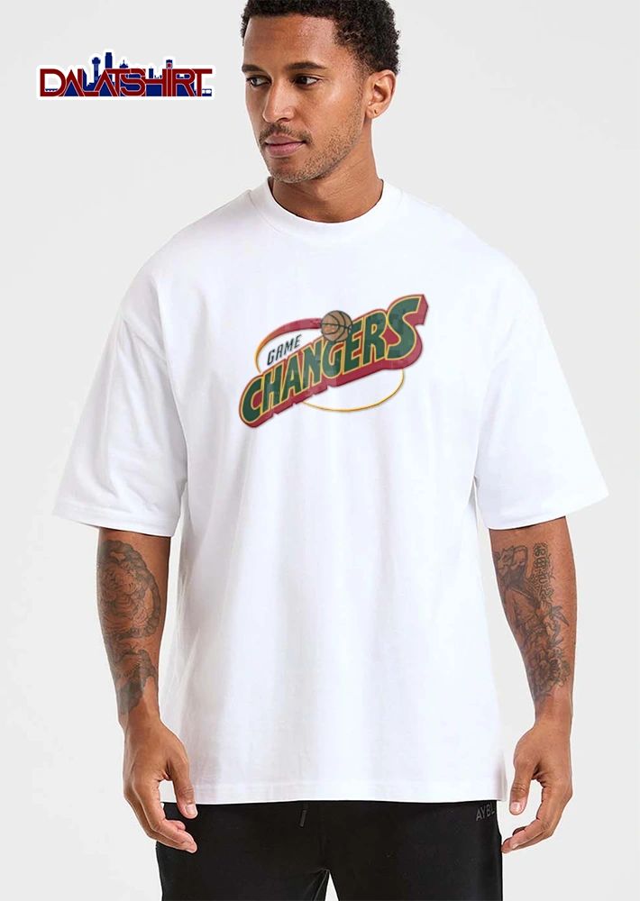 Game Changers basketball graphic logo design shirt