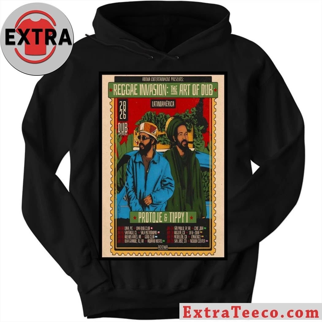 Protoje And Tippy I Latam 2026 Tour Poster Shirt