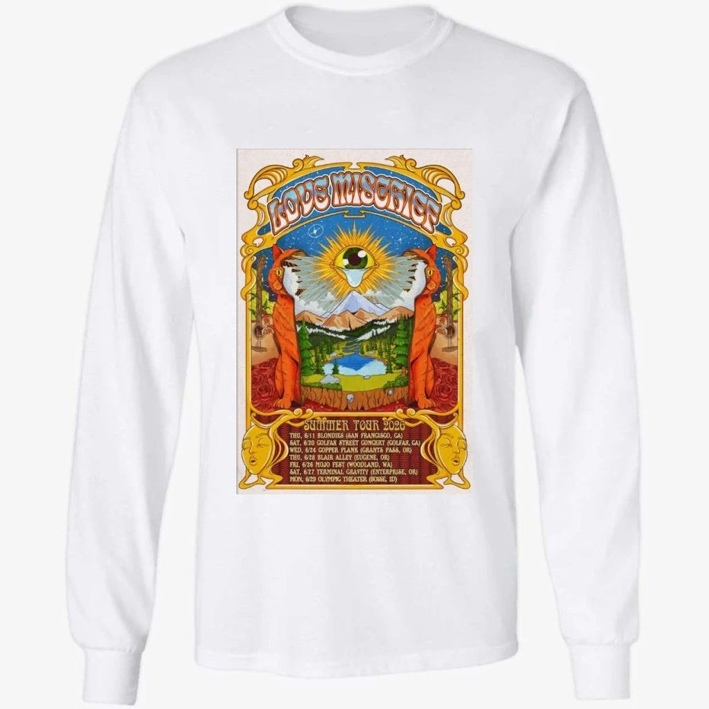 Love Mischief 2026 Summer Shows Poster Shirt