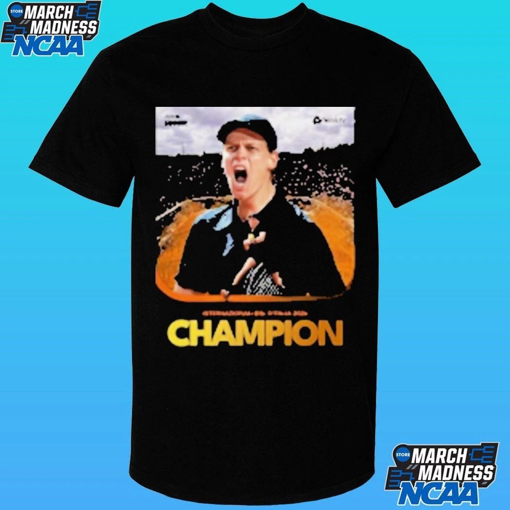 Jannik Sinner Roma Internazionali Bnl D’italia 2026 Champion Golden Masters Shirt
