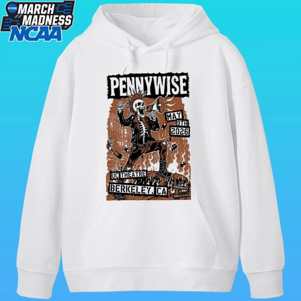 Pennywise & Circle Jerks The Uc Theatre May 9 2026 Event Shirt