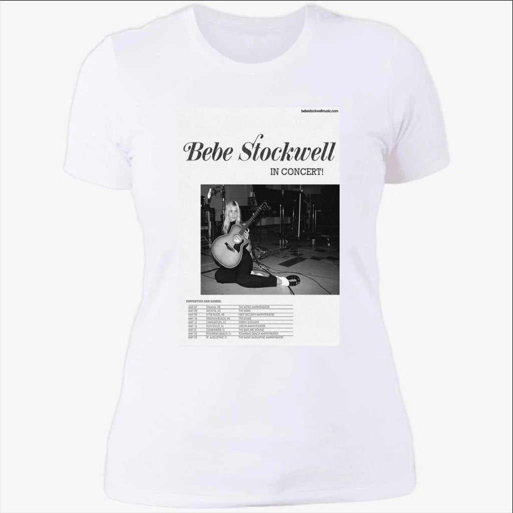 Bebe Stockwell Tour Sep Oct 2026 Poster Shirt