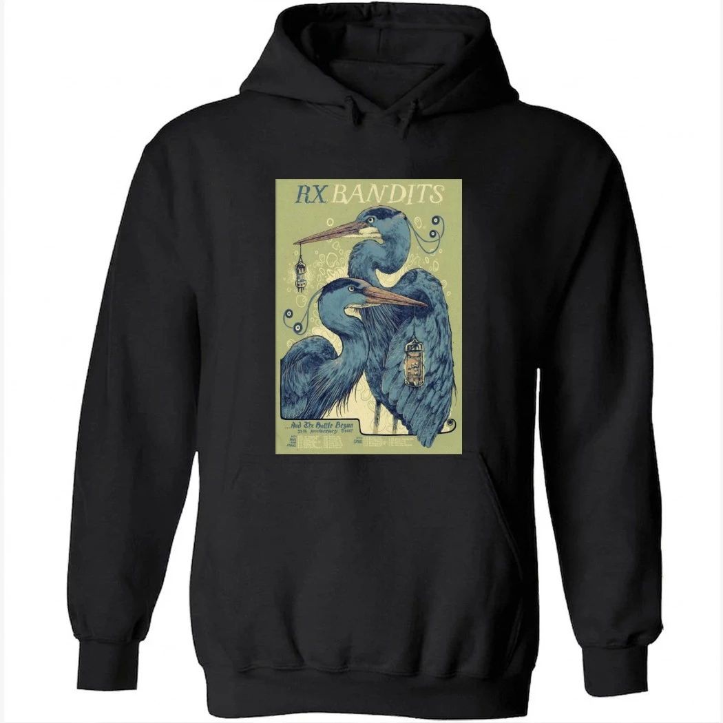 RX Bandits And The Battle Begun 20th Anniversary 2026 Tour Poster Shirt