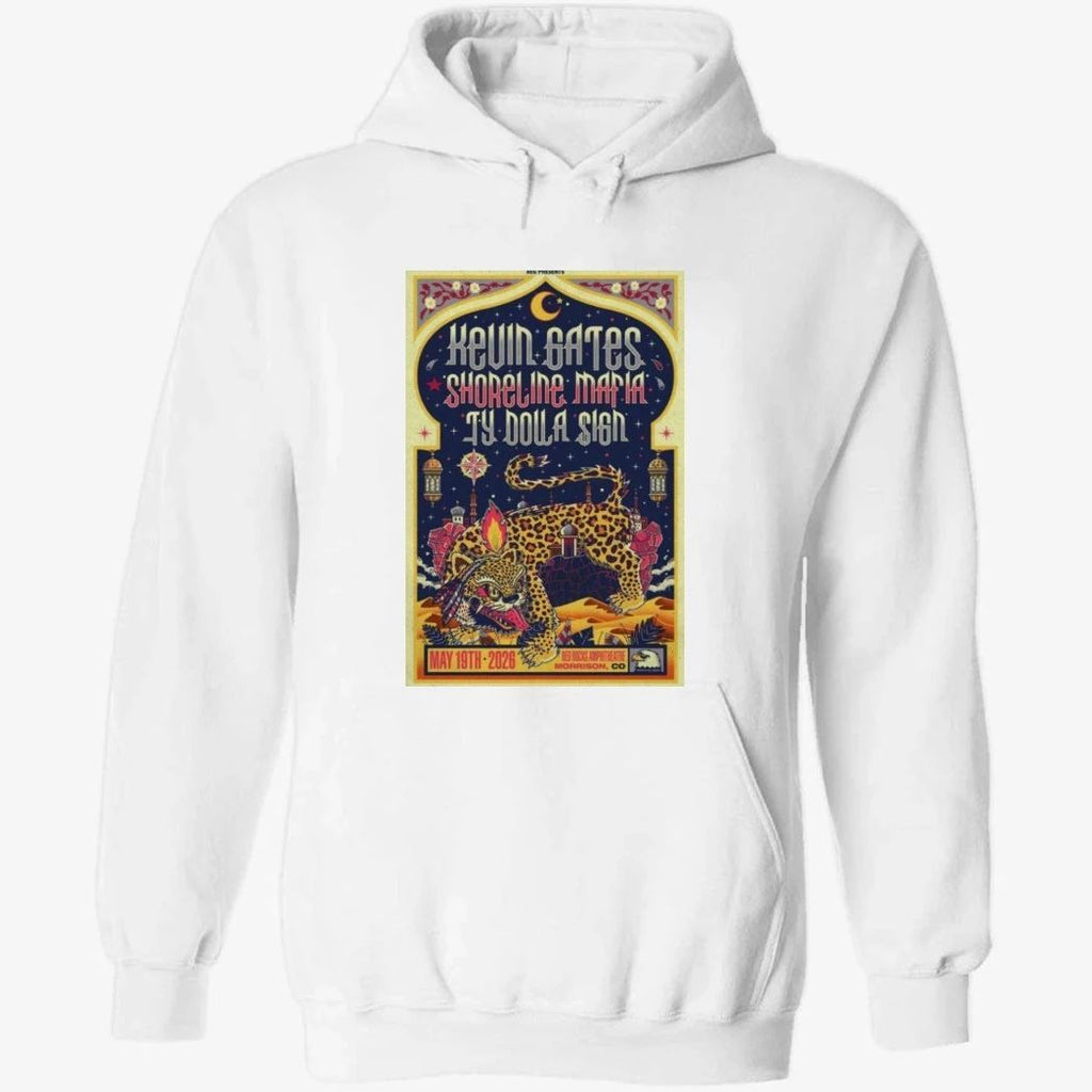 Kevin Gates Red Rocks May 19 2026 Tour Shirt