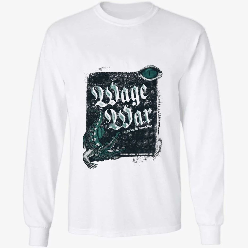 Wage War Detroit MI 5-15-2026 Shirt