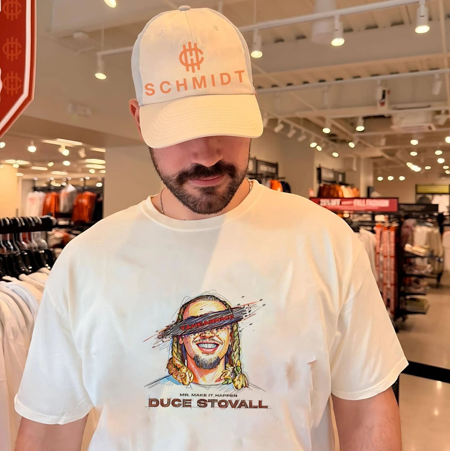 Mr make it happen Duce Stovall yaheardme potrait shirt