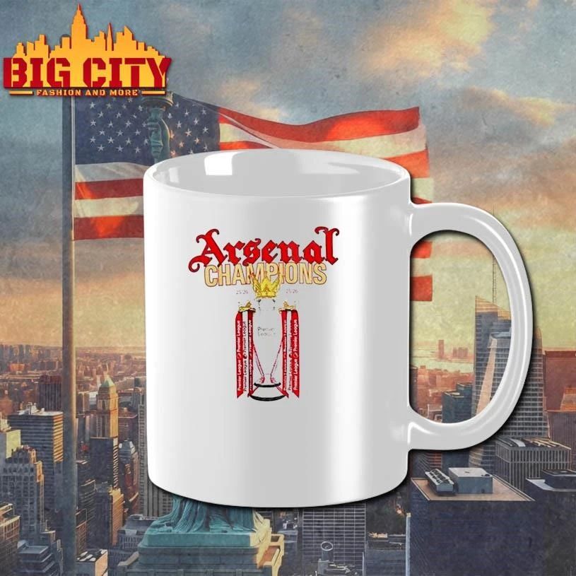 Arsenal Premier League Champions 25-26 Trophy Shirt