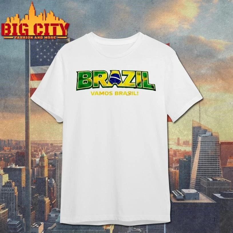 Brazil Vamos Brasil 2026 World Cup Shirt