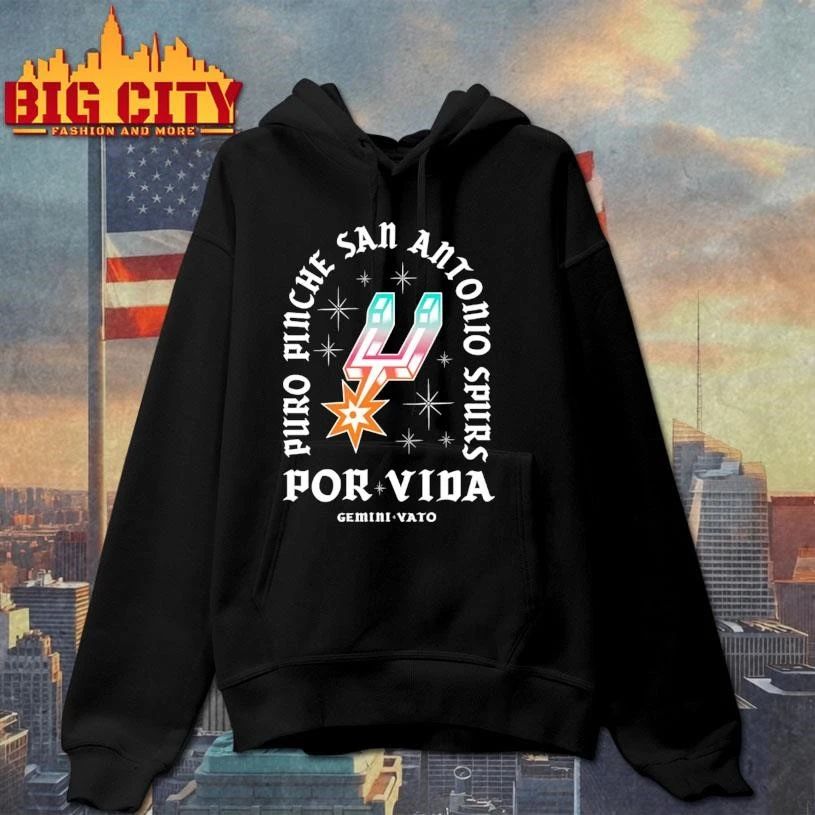 Puro Pure San Antonio Spurs Por Vida Shirt