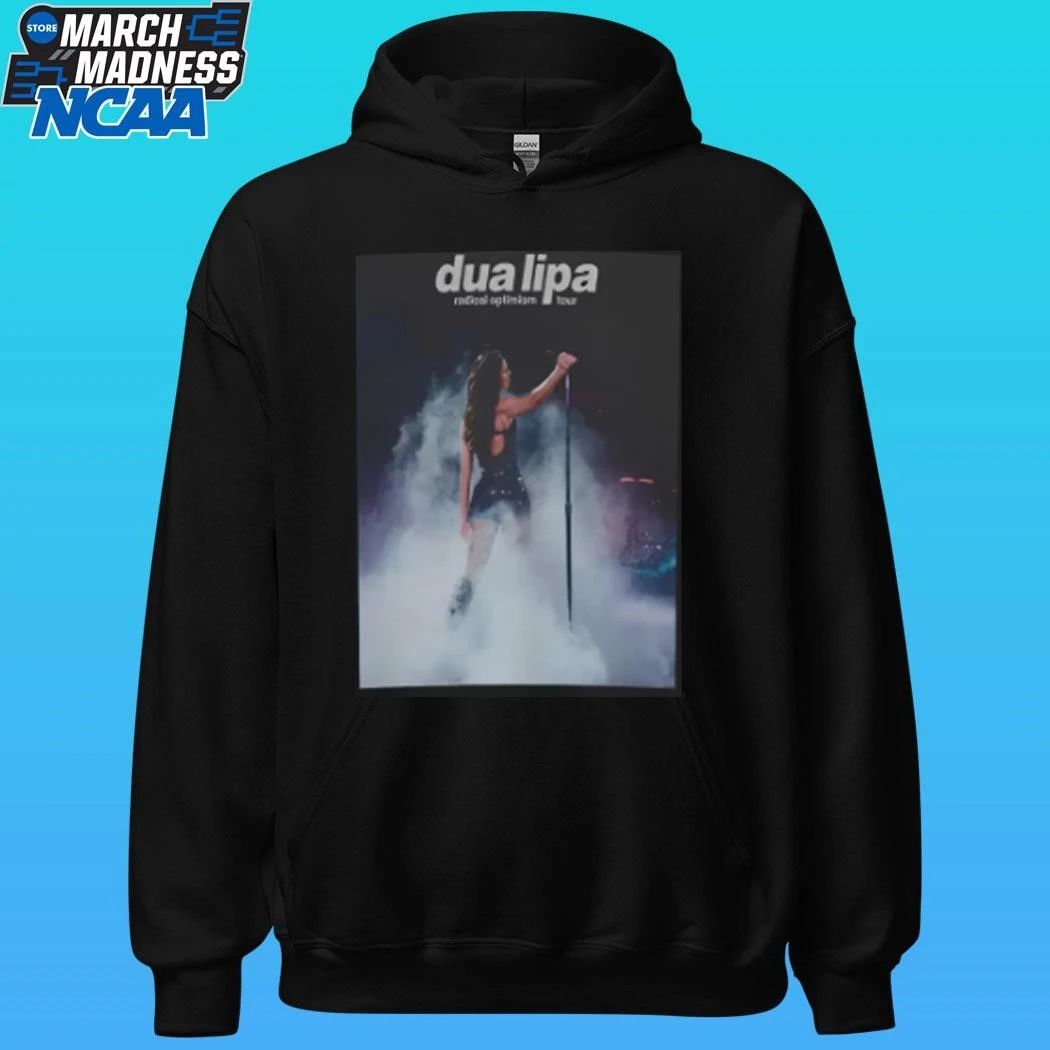 Dua Lipa Print Round Neck Shirt