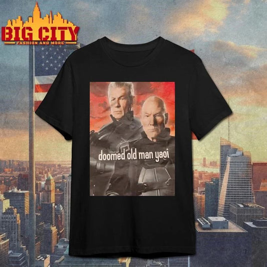 Professor X Magneto doomed old man yaoi shirt