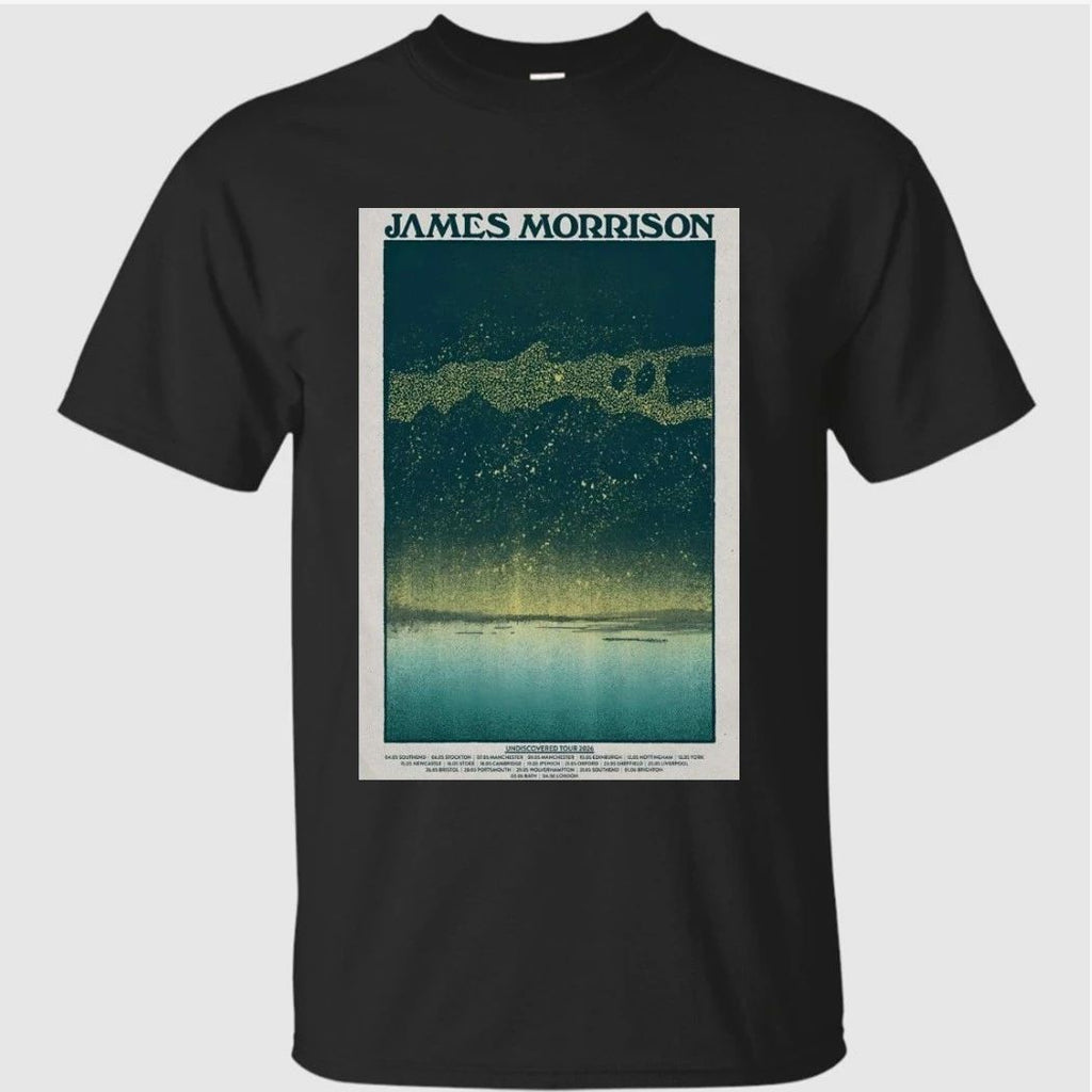 James Morrison Undiscovered 2026 Tour Poster Shirt