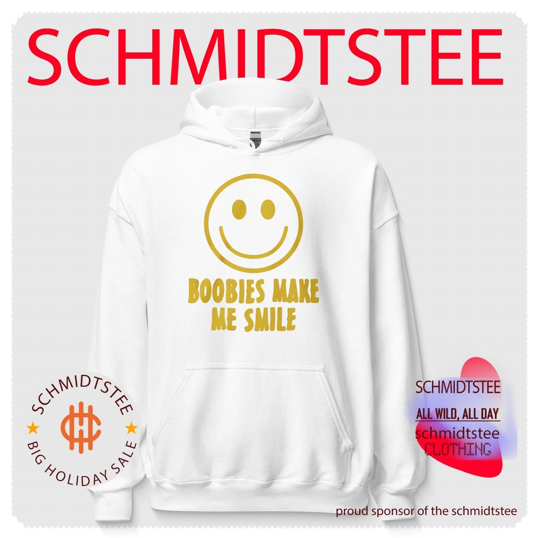 Boobies make me smile shirt