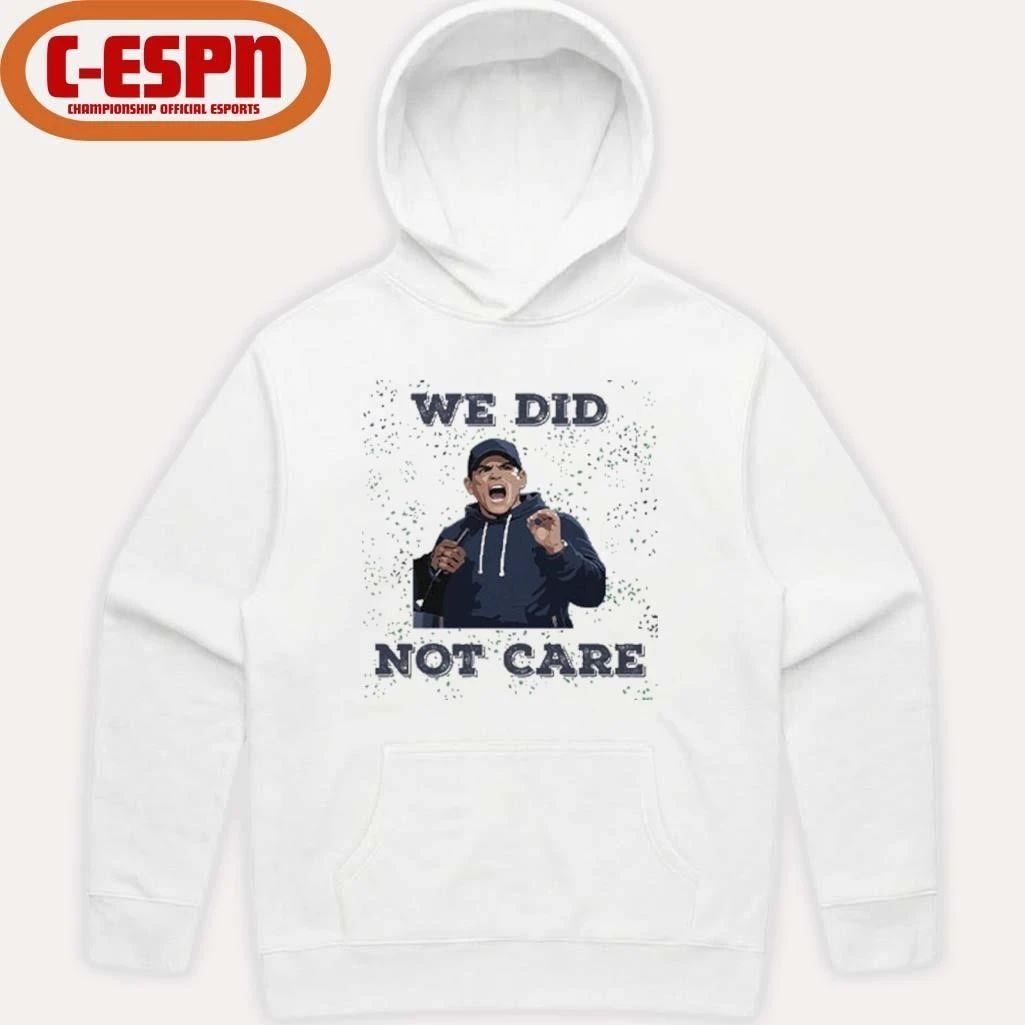 Seattle Seahawks Mike Macdonald We Did Not Care T-Shirt