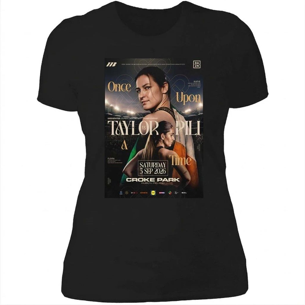 Katie Taylor vs Flora Pili Undisputed Super Lightweight Championship At Croke Park In Dublin, Ireland On September 5 2026 Shirt