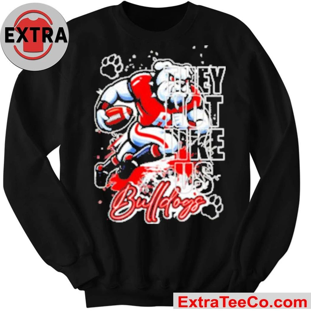 They Not Like Us Georgia Bulldogs Mascot Shirt