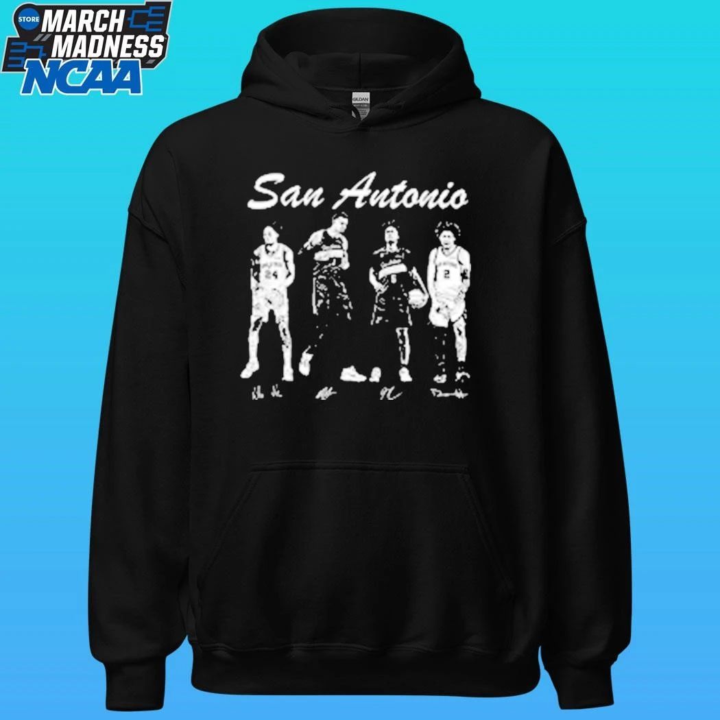 San Antonio Spurs Wembanyama Harper Castle Vassell Shirt