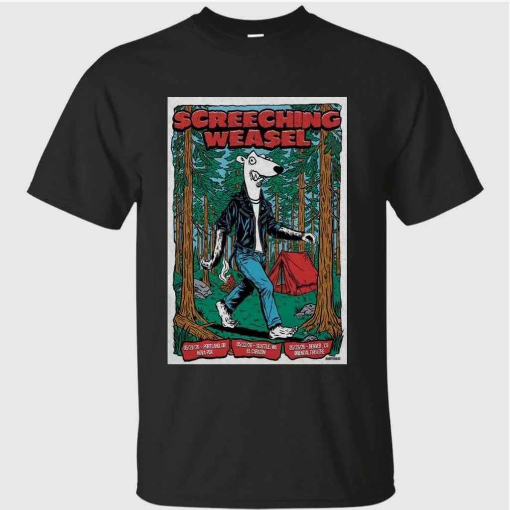 Screeching Weasel Denver, CO Poster May 23 2026 Shirt