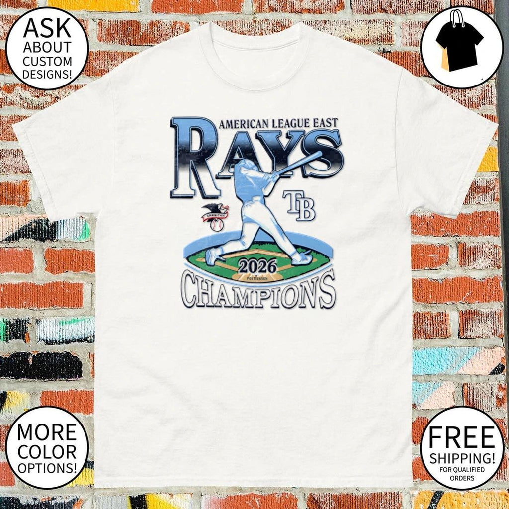 Tampa Bay Rays 2026 American League East Champions Postseason World Series Baseball shirt