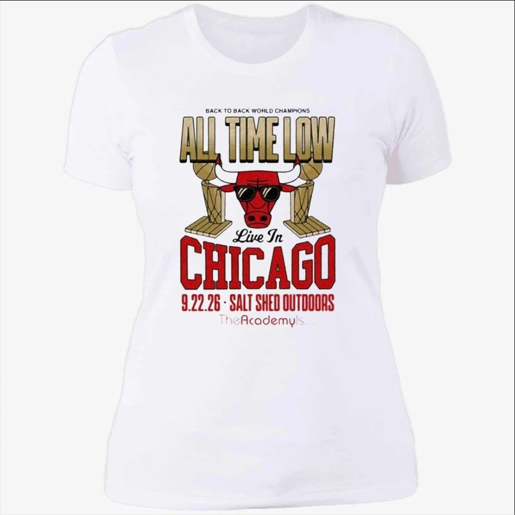 All Time Low Sept 22 2026 The Salt Shed In Chicago IL Shirt
