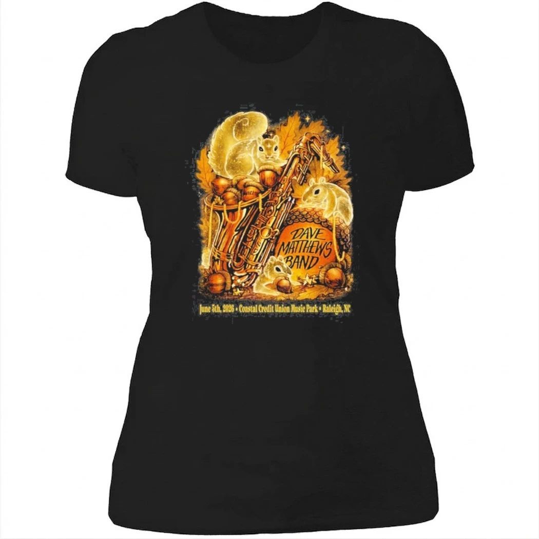 Dave Matthews June 05 2026 Tour Raleigh, NC Shirt