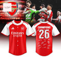 Arsenal 2026 Premier League Champions Signature Limited Edition Baseball Jersey