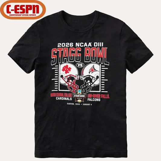 North Central College Vs UW-River Falls DIII Stagg Bowl Championship Shirt