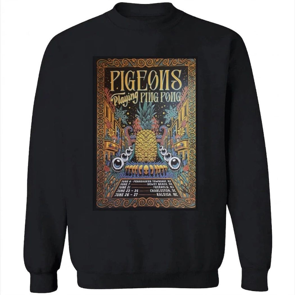 Pigeons Playing Ping Pong June 7 2026 Poster Dewey Beach Shirt
